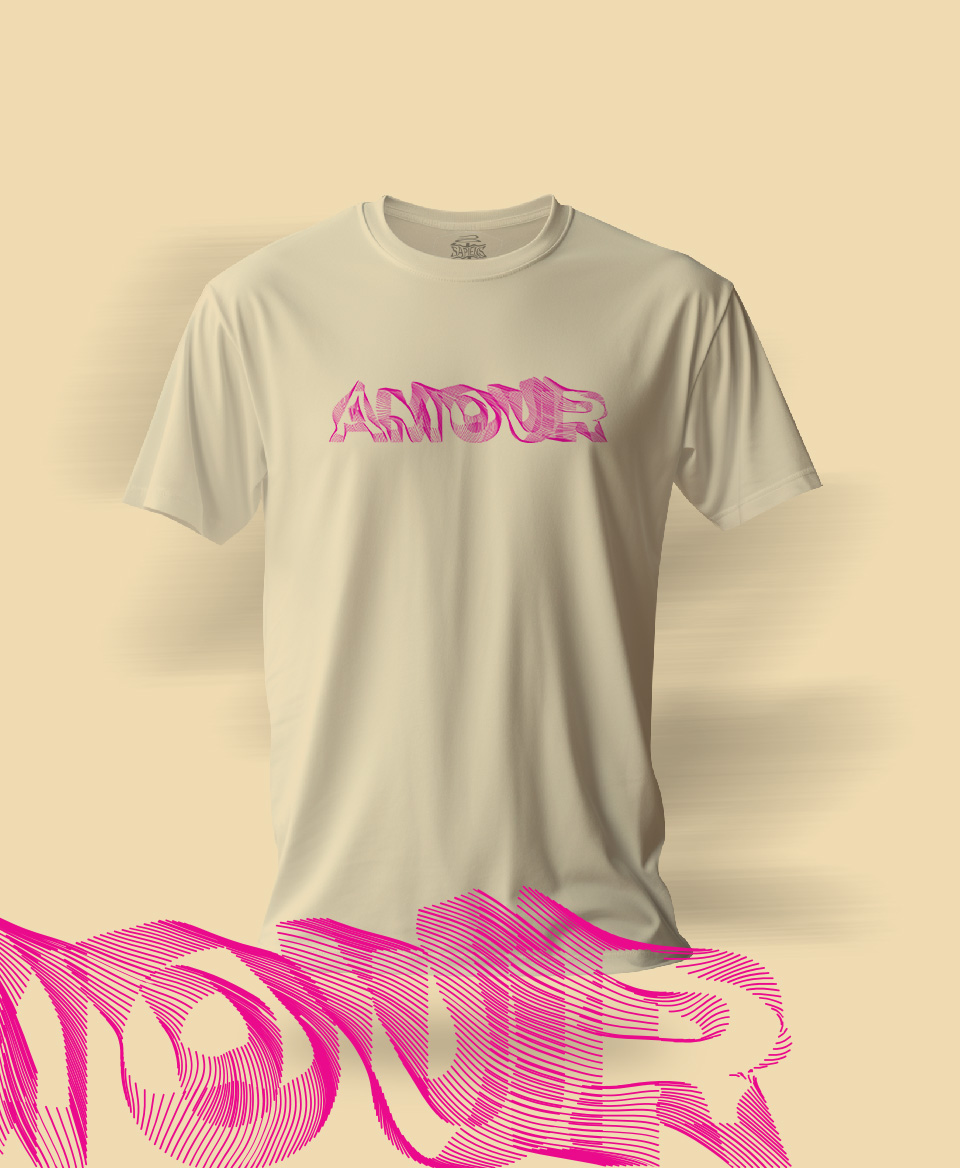 T-shirt Amour Natural 019