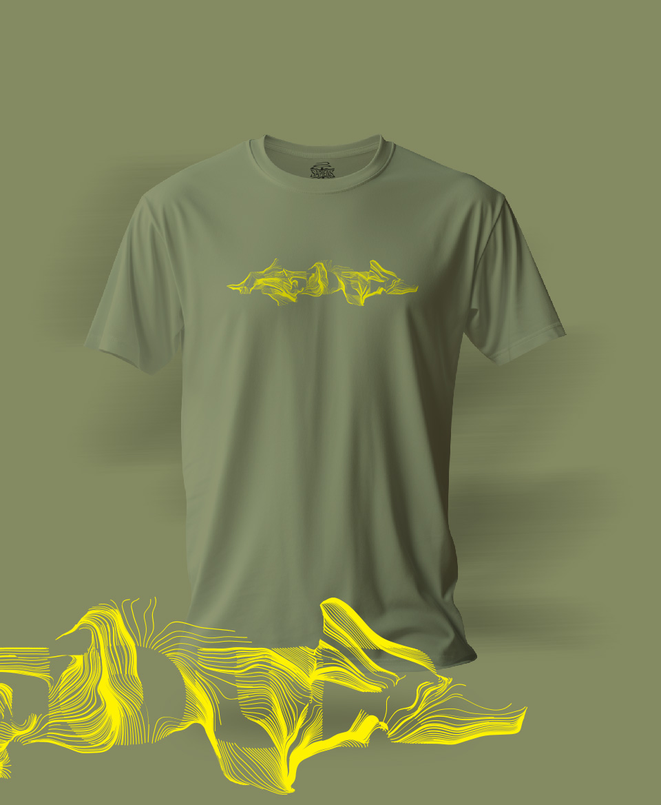 T-shirt Amour Olive 013