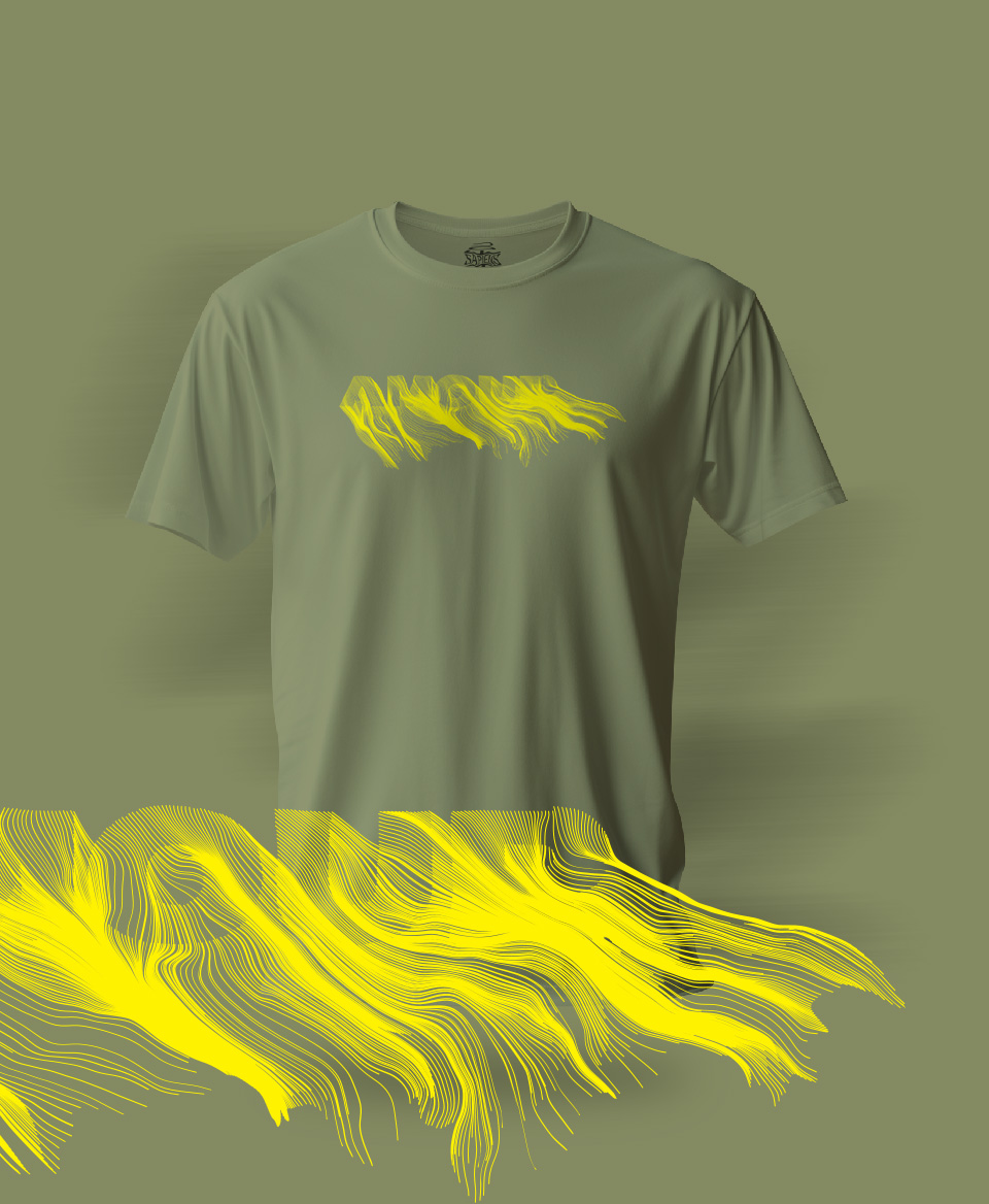 T-shirt Amour Olive 017