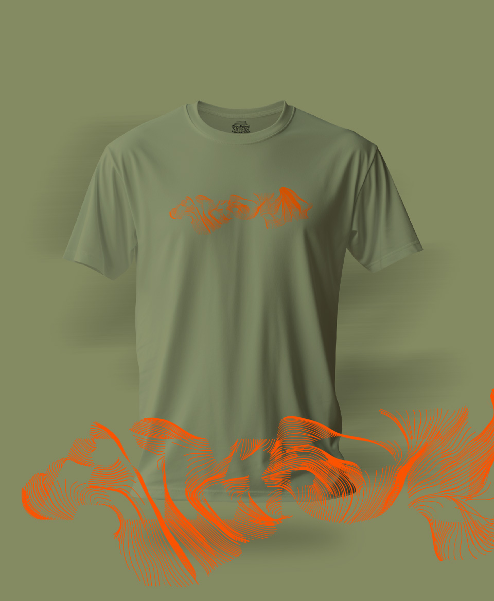 T-shirt Amour Olive 018
