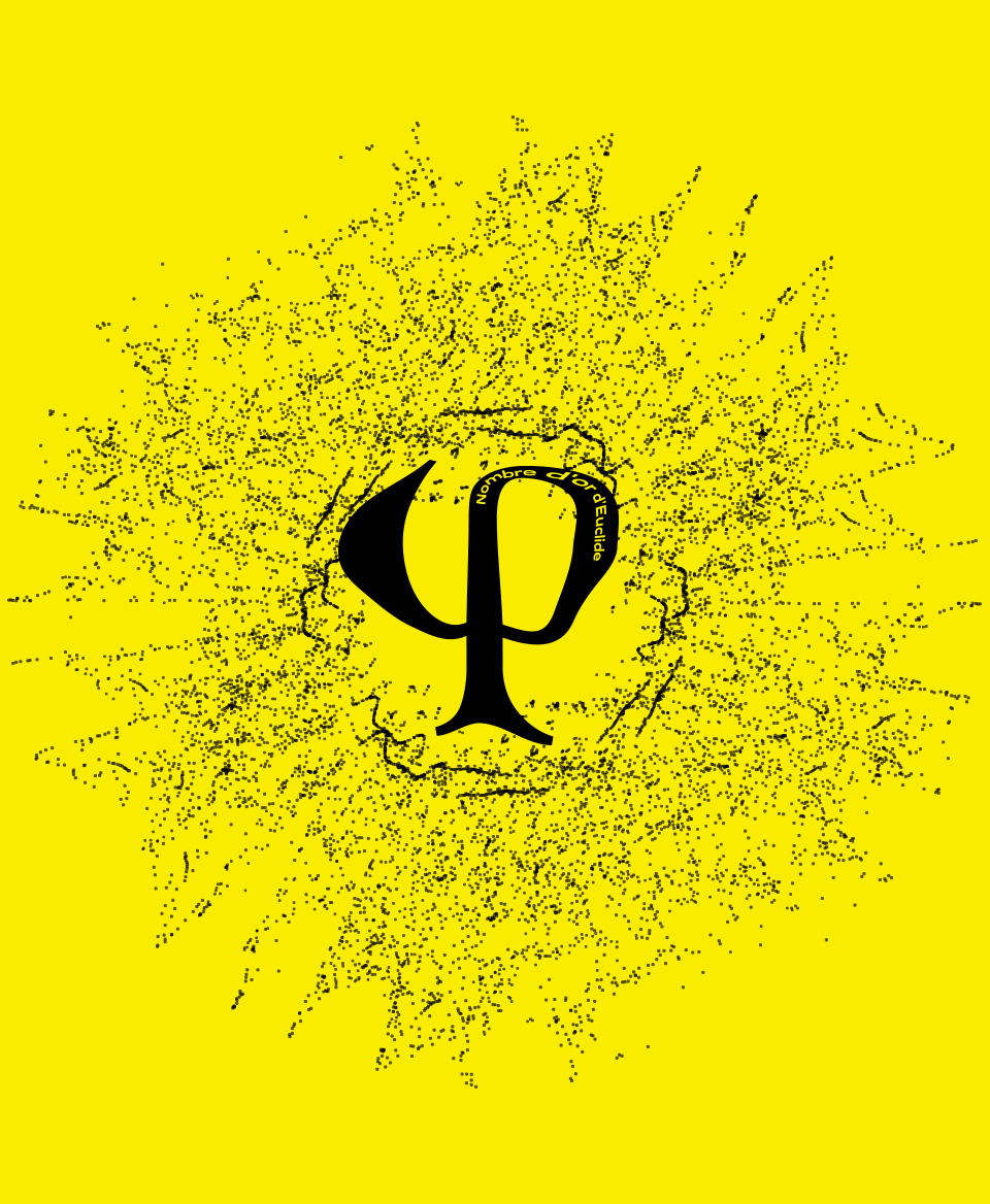 T-shirt Formule Scientifique : Phi ou le nombre d'or d'Euclide
