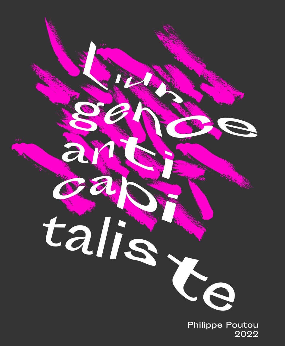 T-shirt Slogan Politique noir : L