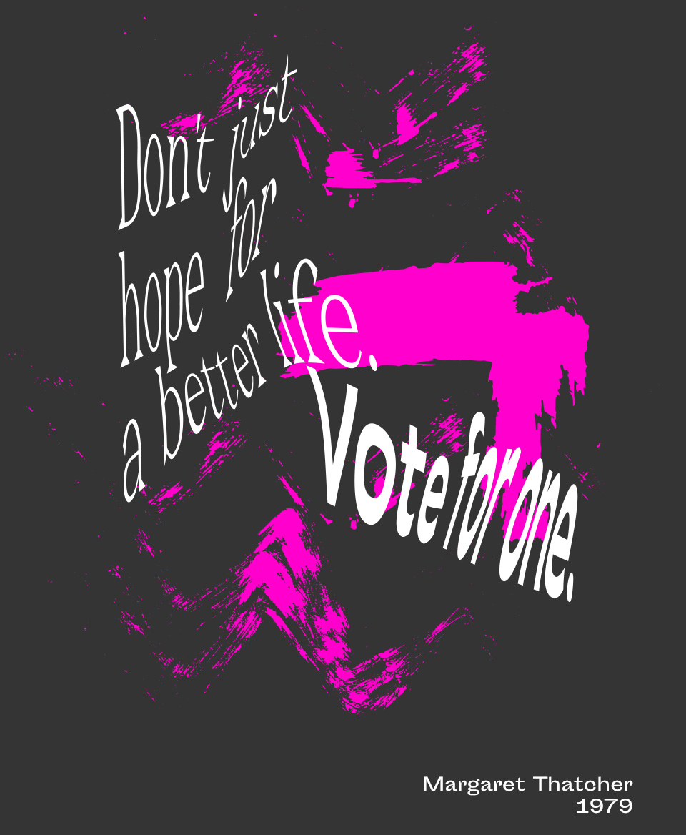 T-shirt Slogan Politique noir : Don