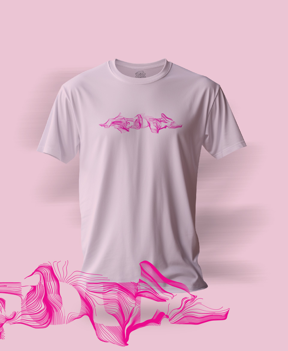 T-shirt Amour Rose 013