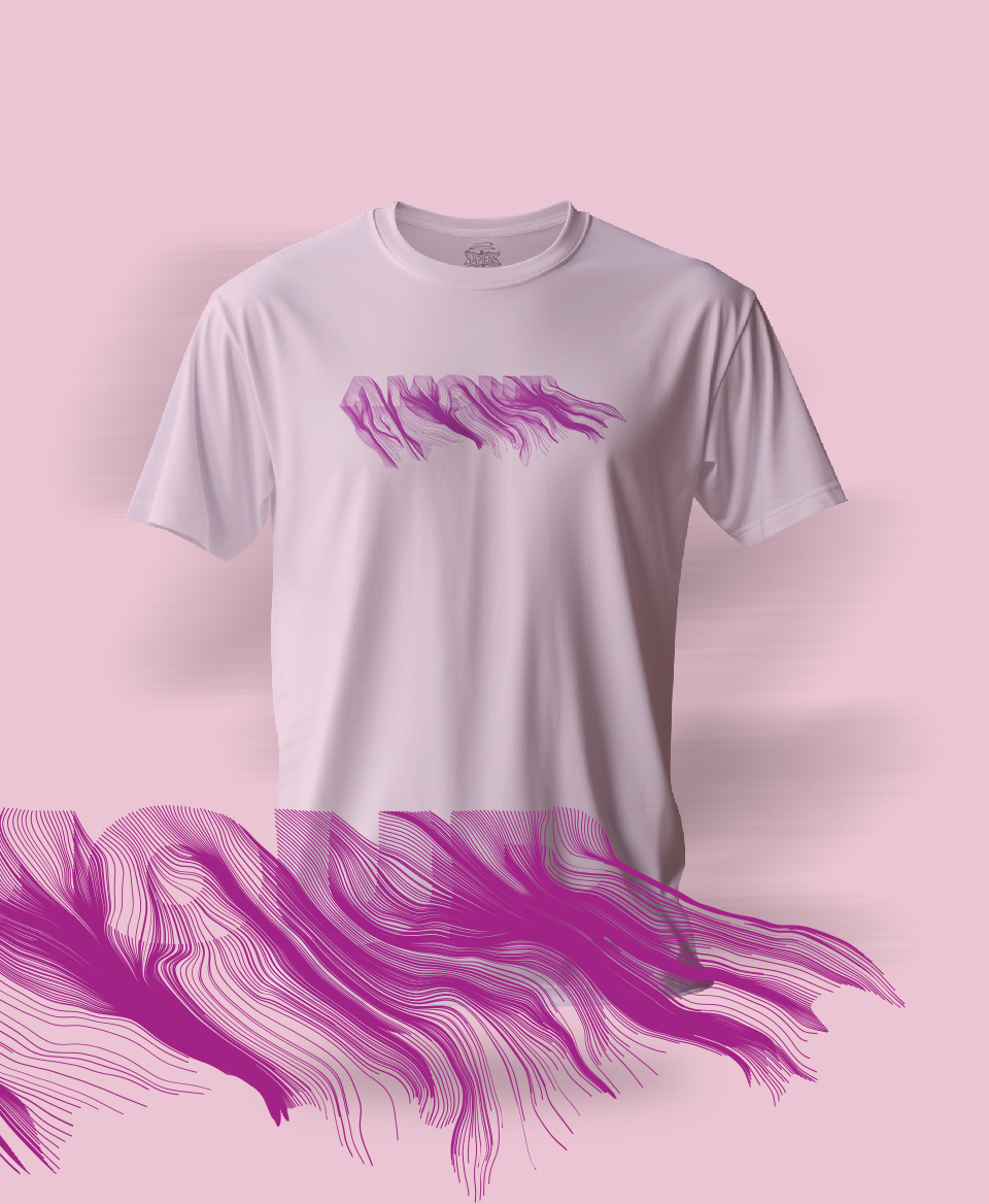 T-shirt Amour Rose 017