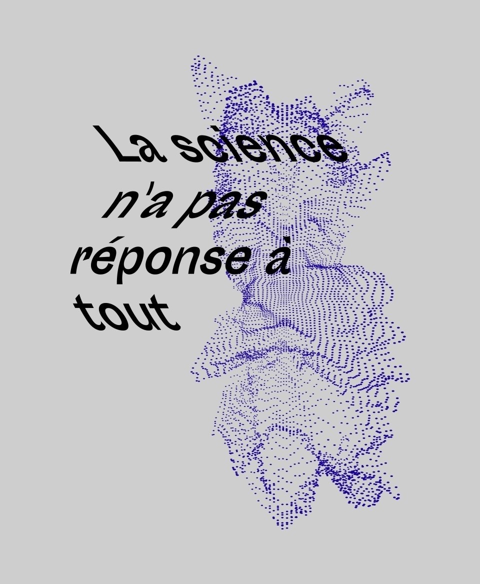 T-shirt Science : La science n'a pas réponse à tout