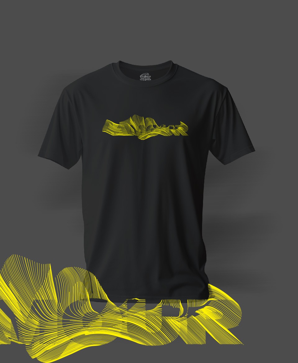 T-shirt Amour Noir 001