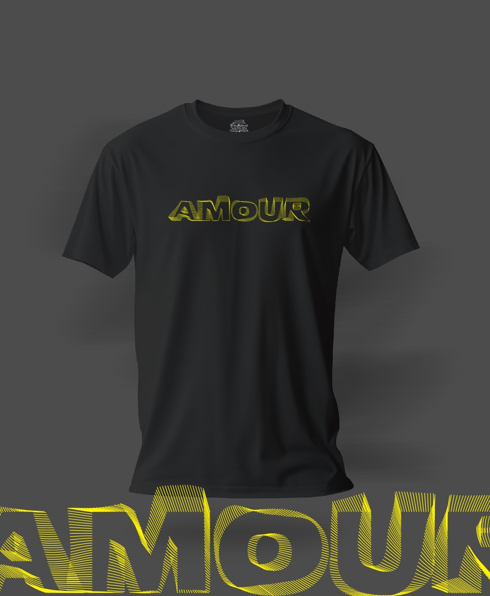 T-shirt Amour Black 016