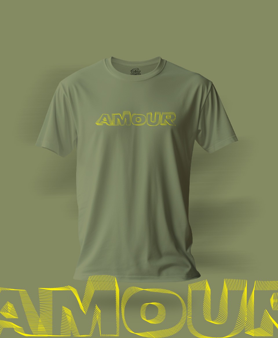 T-shirt Amour Olive 016