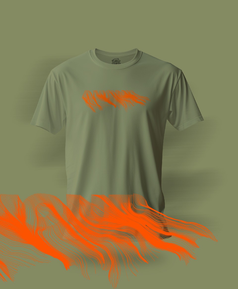 T-shirt Amour Olive 017