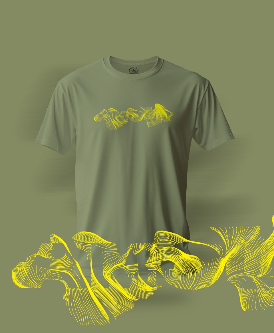 T-shirt Amour Olive 018