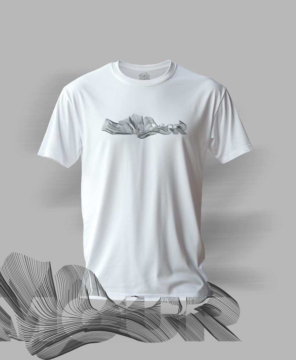 T-shirt Amour blanc 01