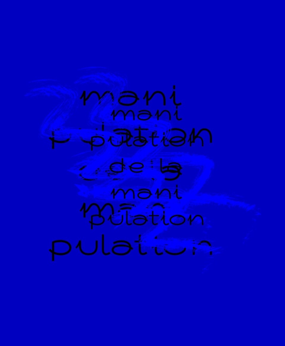 T-shirt Social blanc : Manipulation de la manipulation