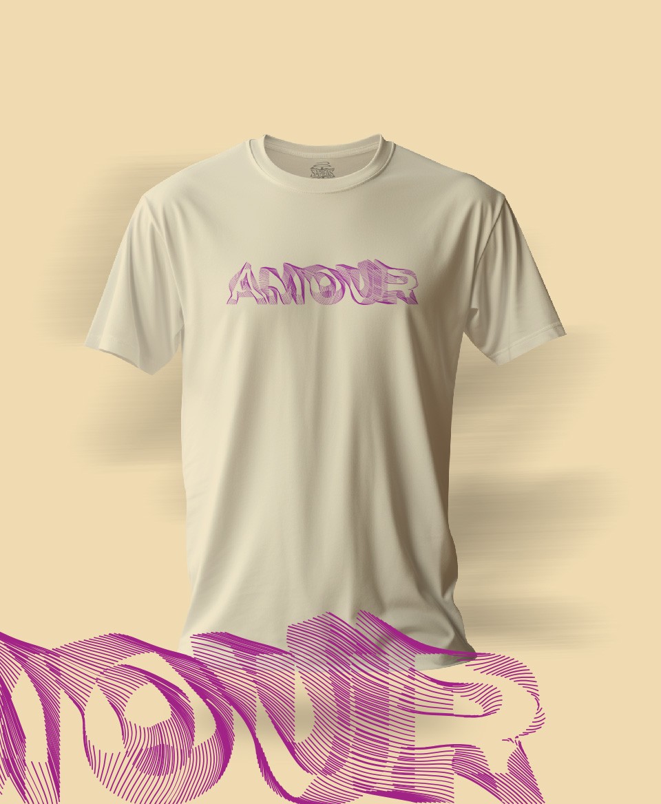 T-shirt Amour Natural 019