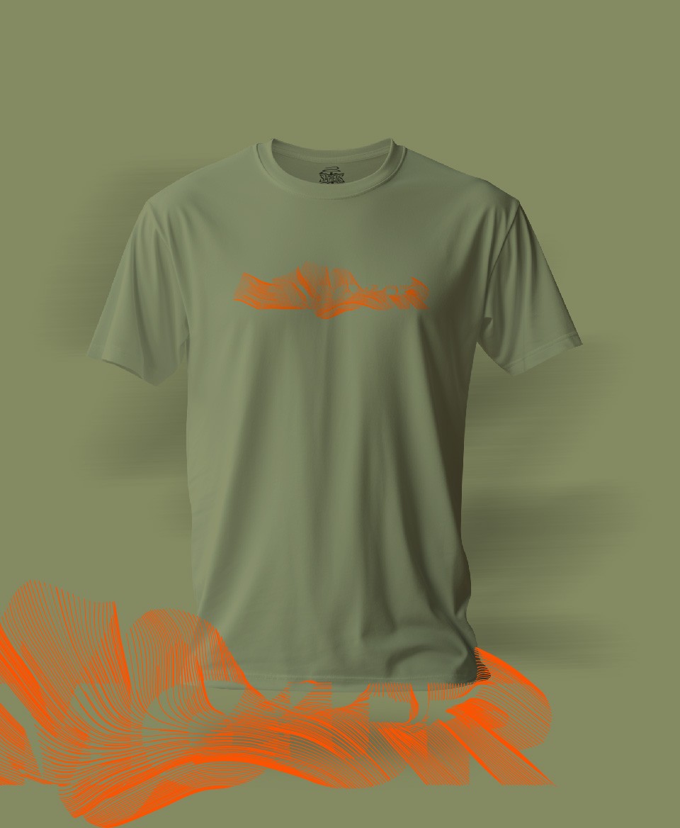 T-shirt Amour Olive 013