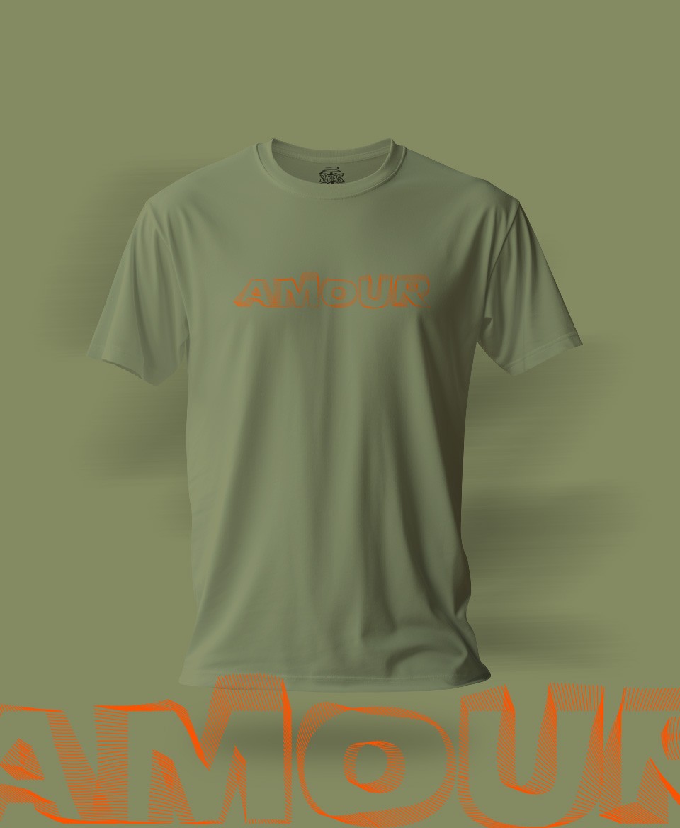 T-shirt Amour Olive 016