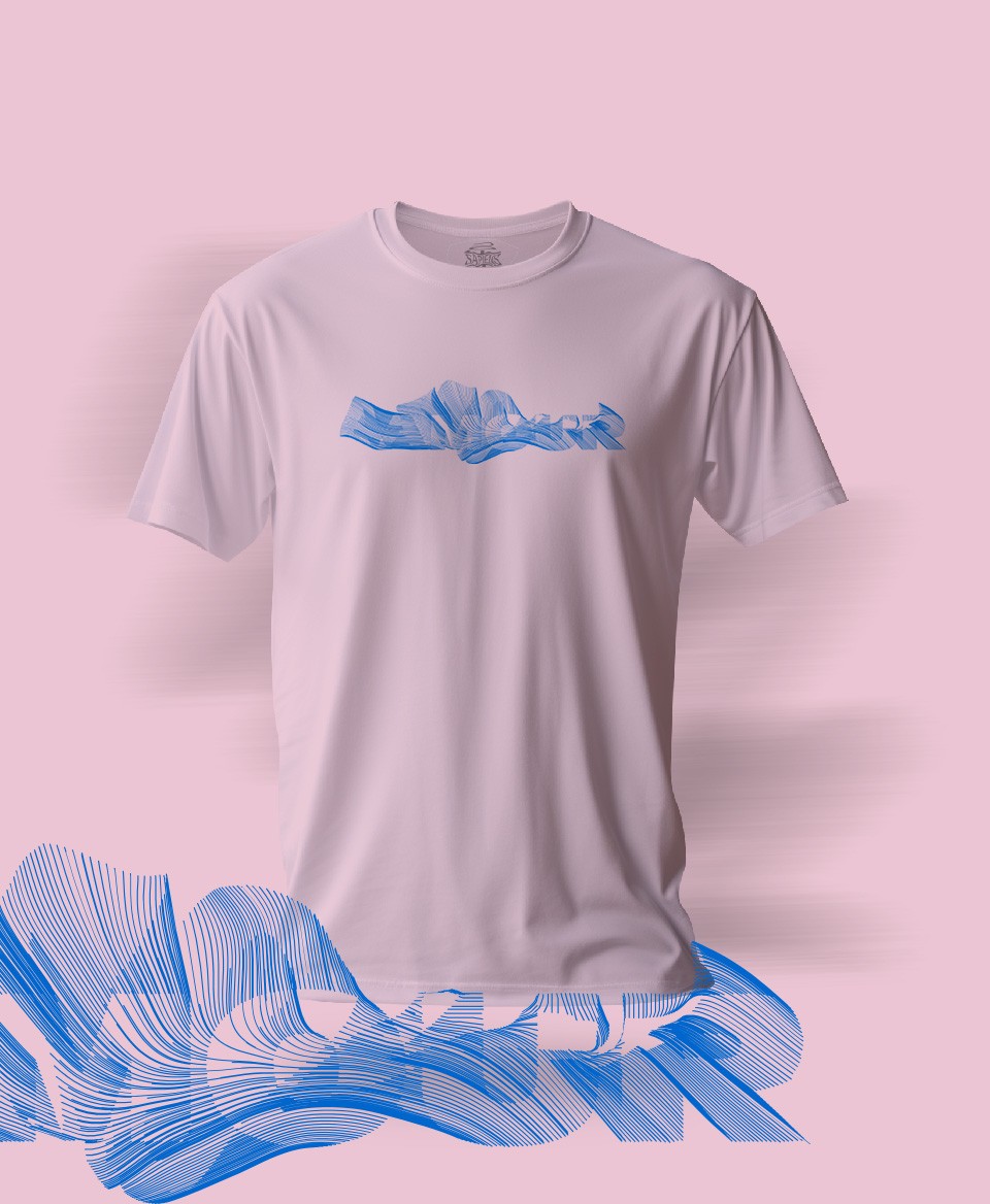 T-shirt Amour Rose 001