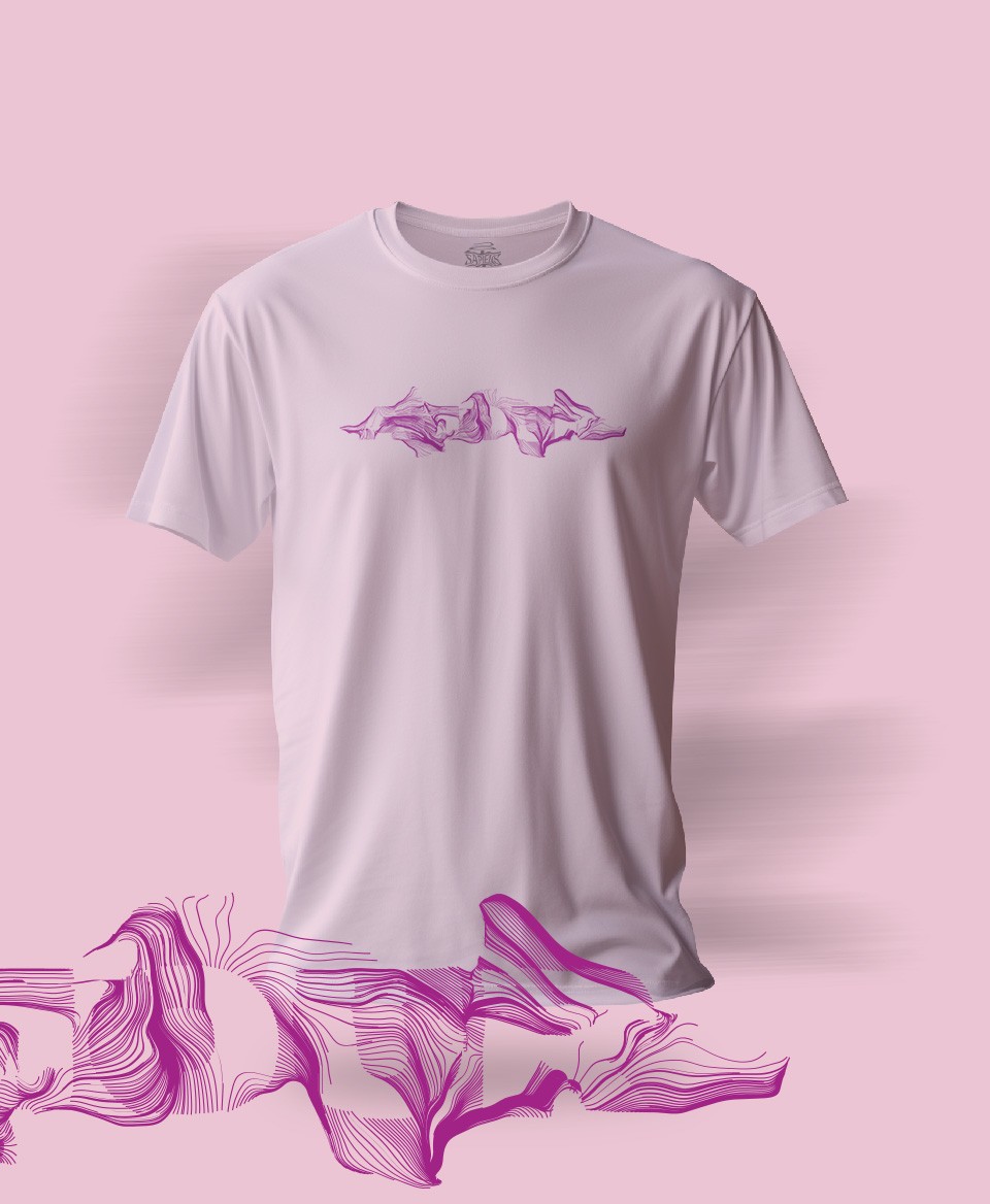T-shirt Amour Rose 013