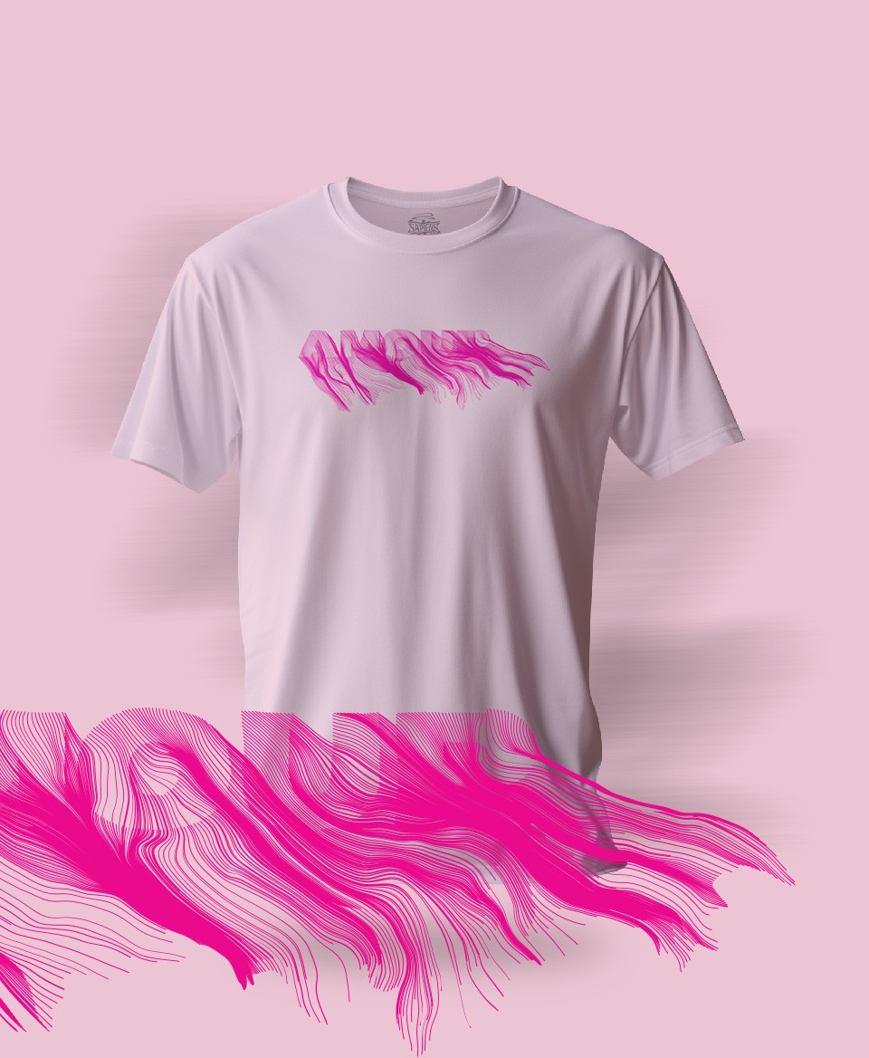 T-shirt Amour Rose 017