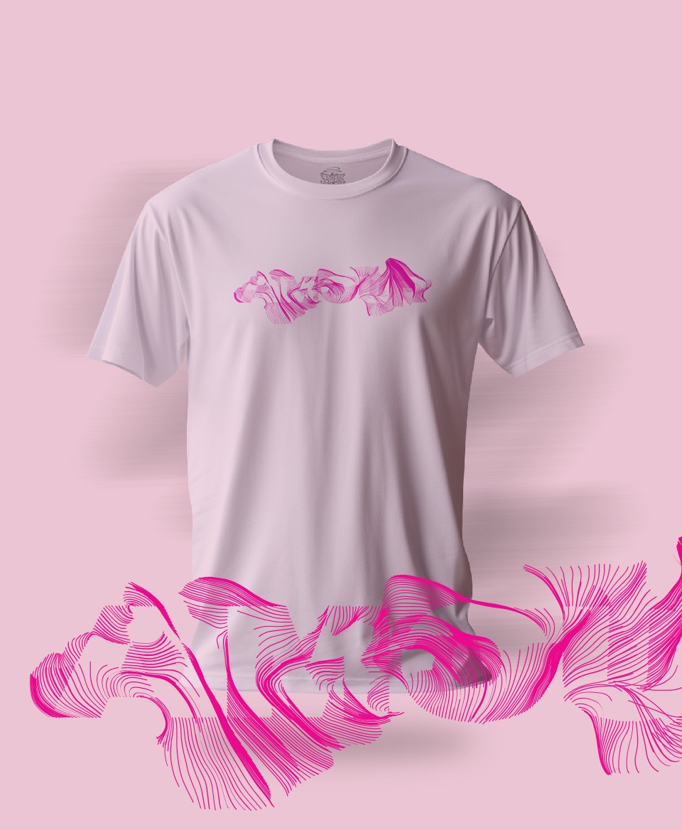 T-shirt Amour Rose 018