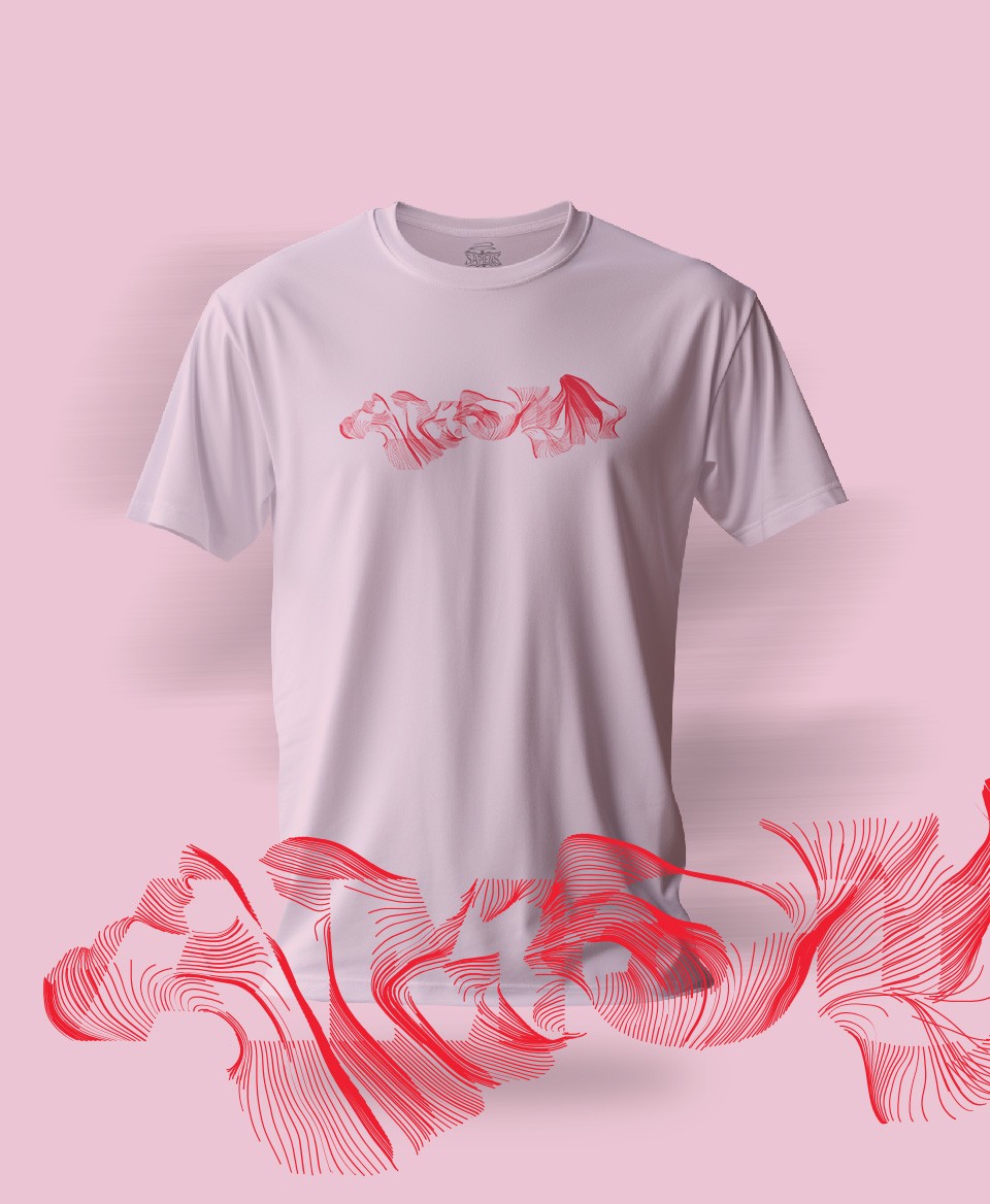 T-shirt Amour Rose 018