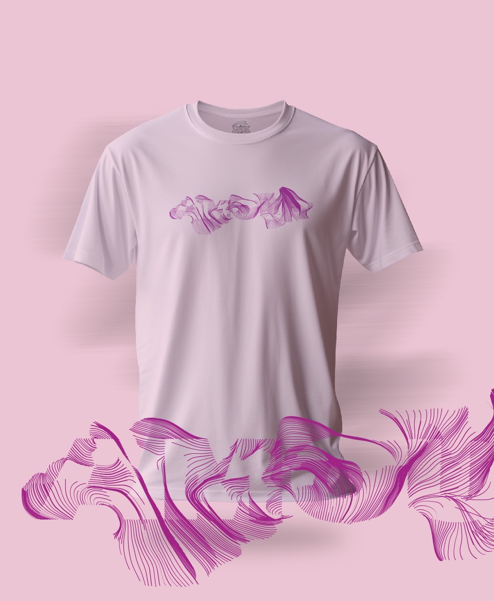 T-shirt Amour Rose 018